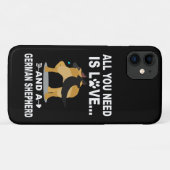 015 Alles, was du brauchst, ist Liebe und ein deut Case-Mate iPhone Hülle (Rückseite (Horizontal))