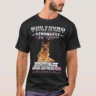 015 Die Mama des Deutschen Hirten fand einige Stro T-Shirt