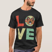 015 German Shepherd Liebe T-Shirt (Vorderseite)