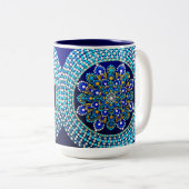 0166 - Royal Blue Mug Zweifarbige Tasse (VorderseiteRechts)