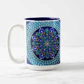 0166 - Royal Blue Mug Zweifarbige Tasse (Links)