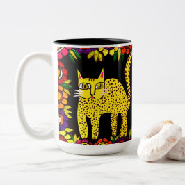 0169 - Basii der Katze-Tasse Zweifarbige Tasse