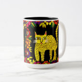 0169 - Basii der Katze-Tasse Zweifarbige Tasse (VorderseiteRechts)