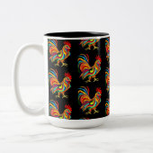 0180 - Rooster-Tasse Zweifarbige Tasse (Links)