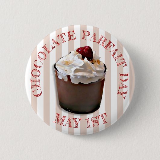 01.05.2010 - Chocolate Parfait Day Holiday Button (Vorderseite)