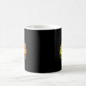 01 10 11 Roboter lustiger Binärcode Roboter 01 10 Kaffeetasse (Mittel)