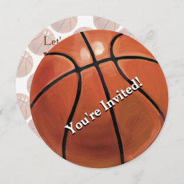 01.12 Basketball-Party Einladung