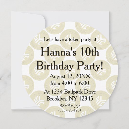 01.12 Brooklyn New York Party Einladung (Rückseite)