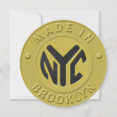 01.12 Brooklyn New York Party Einladung (Vorderseite)