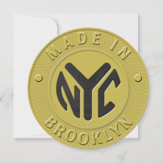 01.12 Brooklyn New York Party Einladung (Vorderseite)