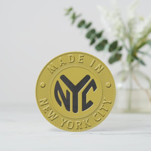 01.12 New Yorker New Yorker Party Einladung (Stehend Vorderseite)