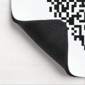 01-20-2025 Funny Trump Dance Troll Qr Scan Preside Mousepad (Ecke)