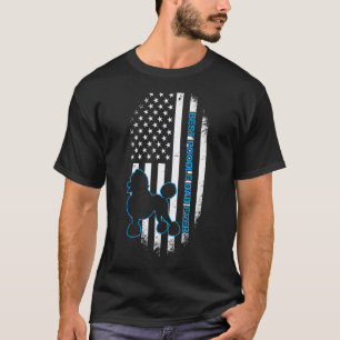 01 Bester Pudel-Vater Aller Zeiten Pudel Hund Vate T-Shirt