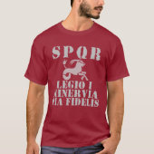 01 Domitians 1. Minervan Legion - Steinbock T-Shirt (Vorderseite)