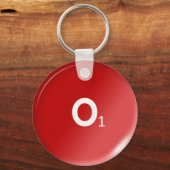 01 Humanes Tropfen Schlüsselanhänger (Vorderseite)