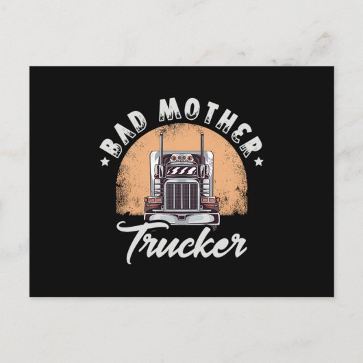 01.Lastkraftwagen für einen Lastwagenfahrer Einladungspostkarte (Vorderseite)