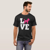 01 Pudel Liebe T-Shirt (Vorne ganz)