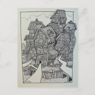 01 Tinte 4 von Piliero Postkarte