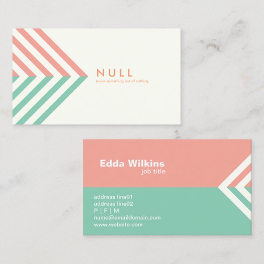 >> 01 VISITENKARTE (Vorne/Hinten)