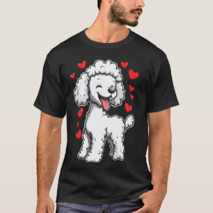 01 Weißer Pudel Liebhaber T-Shirt