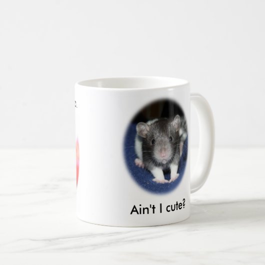 01Image5, StaringBaby, nicht bin ich niedlich? Kaffeetasse (VorderseiteRechts)