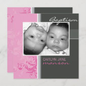 020 CUSTOM DESIGN :: jaime v2 Einladung (Vorne/Hinten)