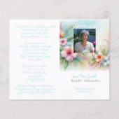 #0211252 Memorial Funeral Order of Service Program (Vorderseite)