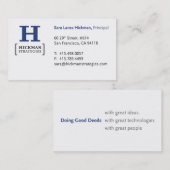 021311 Saras Visitenkarte (Vorne/Hinten)