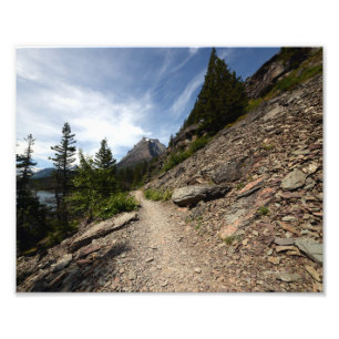 0239 8/12 zwei Medicine See im Gletscher Fotodruck