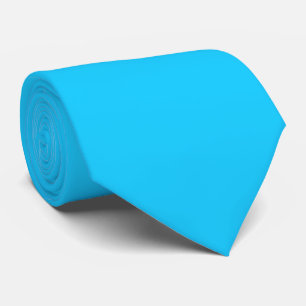 #024 Aqua Blue Color Collection Krawatte