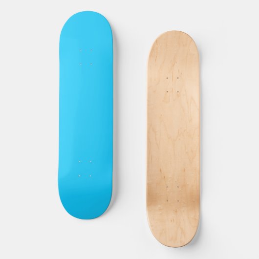 #024 Aqua Blue Color Collection Skateboard (Vorderseite)