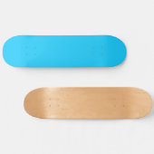 #024 Aqua Blue Color Collection Skateboard (Horizontal)