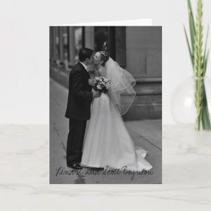 0255, Lindsi und Scott Boynton Dankeskarte