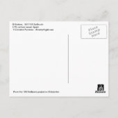 (027) El Galéon Sailboats Postkarte (Rückseite)