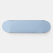 #027 Light Blue Gray Color Collection Skateboard (Horizontal)