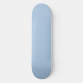#027 Light Blue Gray Color Collection Skateboard (Vorderseite)