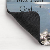 027, "sind noch und wissen, dass ich Gott…" bin, Mousepad (Ecke)