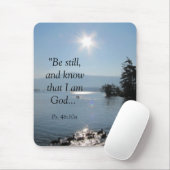 027, "sind noch und wissen, dass ich Gott…" bin, Mousepad (Mit Mouse)