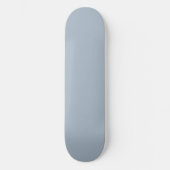 #028 Light Gray Blue Color Collection Skateboard (Vorderseite)