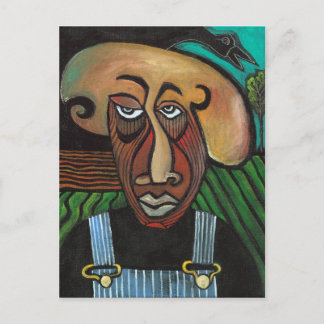 #02 Ich habe die Blues Got Postkarte