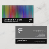 02 mit großem Bildschirm Visitenkarte (Vorne/Hinten)