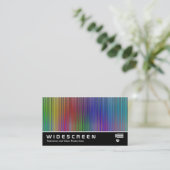 02 mit großem Bildschirm Visitenkarte (Stehend Vorderseite)