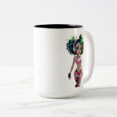 02A Dollz von: Svace - Serie 01 Zweifarbige Tasse (VorderseiteRechts)