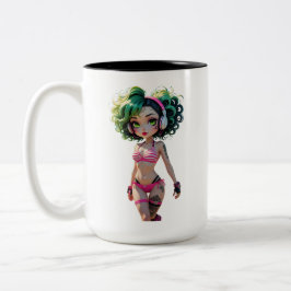 02A Dollz von: Svace - Serie 01 Zweifarbige Tasse