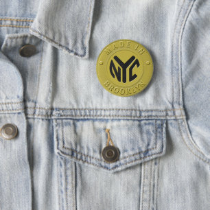 02of12 Brooklyn-Token-Party-Button Button