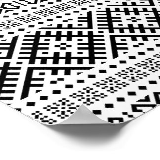 03012020 Ethnisches Muster-09 Poster