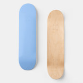 #030 Pastellblaue Farbensammlung Skateboard (Vorderseite)