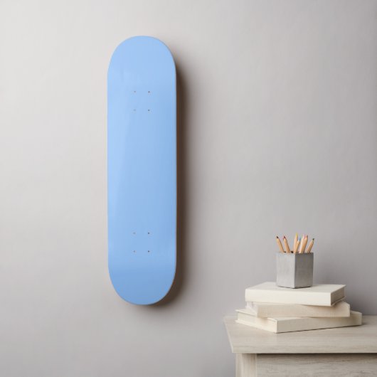 #030 Pastellblaue Farbensammlung Skateboard (Wandkunst)