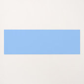 #030 Pastellblaue Farbensammlung Yogamatte (Rückseite (Horizontal))