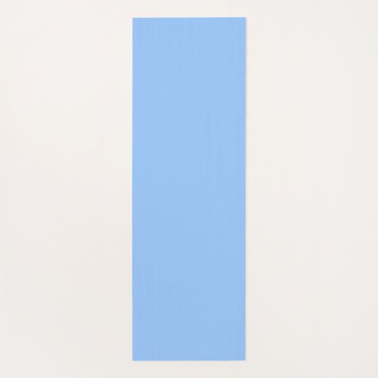 #030 Pastellblaue Farbensammlung Yogamatte (Rückseite)